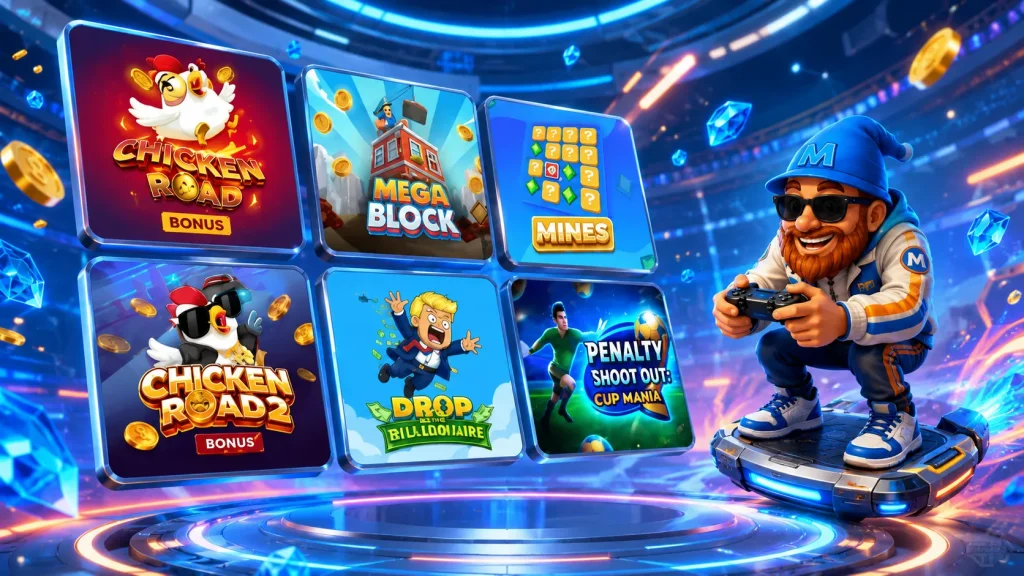 Crash Games w Magic365 – Chicken Road, MegaBlock
